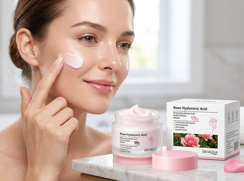 Crema Hidratante De Rosa
