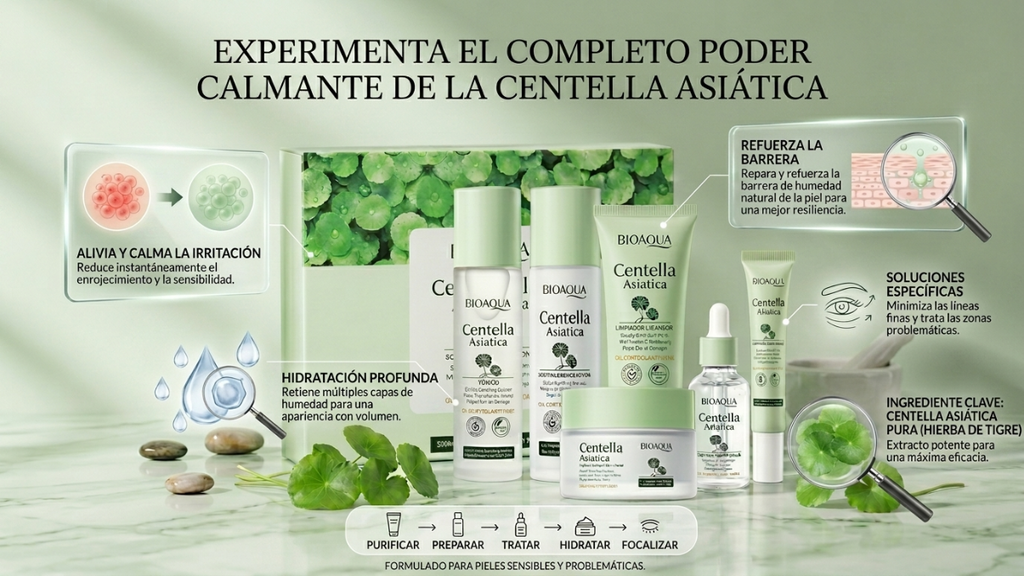 Kit Centella Bioaqua Caja De Lujo