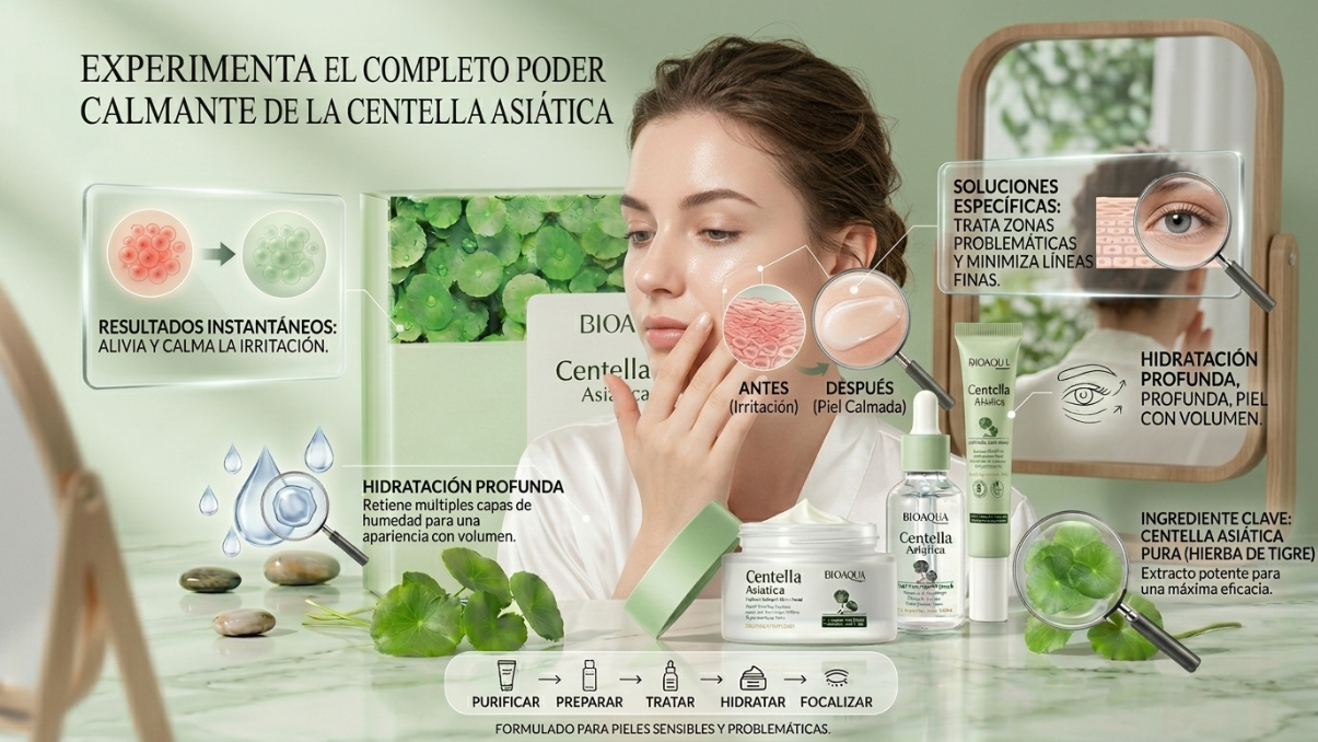 Kit Centella Bioaqua Caja De Lujo