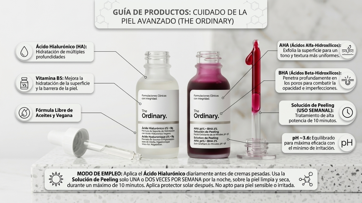 Duo The Ordinary Peelingacido Hyaluron