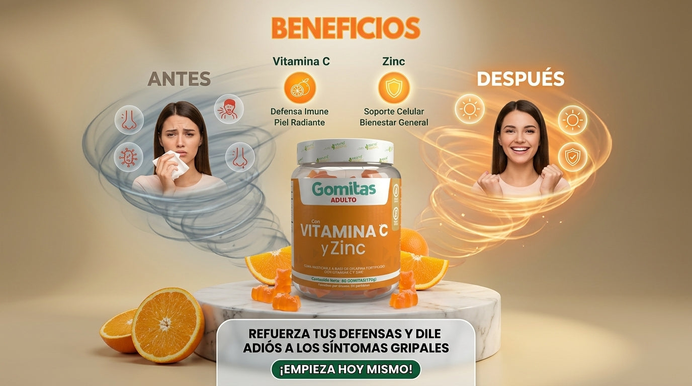Gomitas Vitamina C Y Zinc