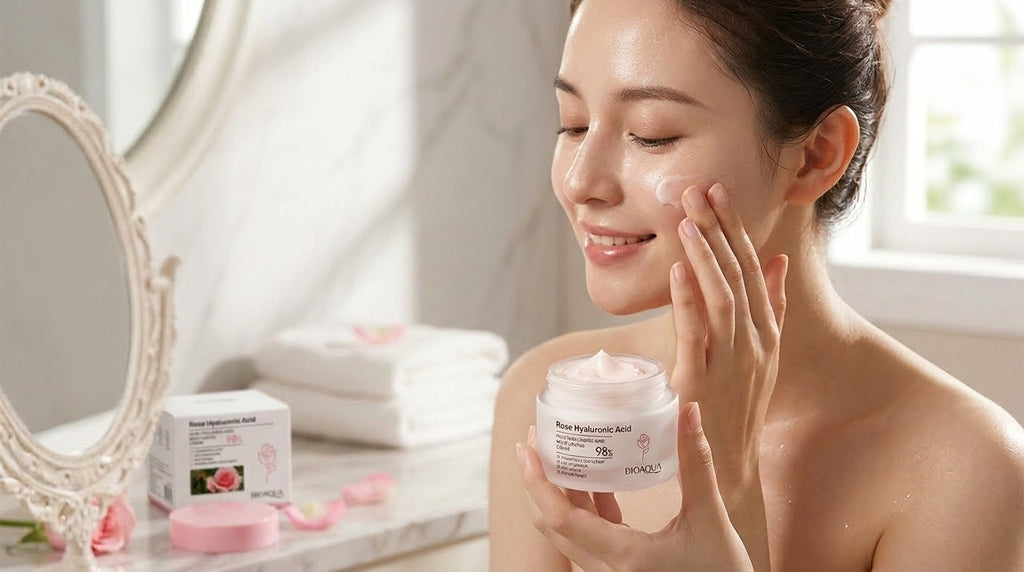 Crema Hidratante De Rosa